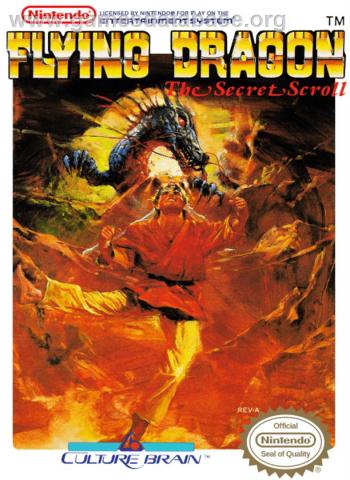 Cover Flying Dragon - The Secret Scroll for NES